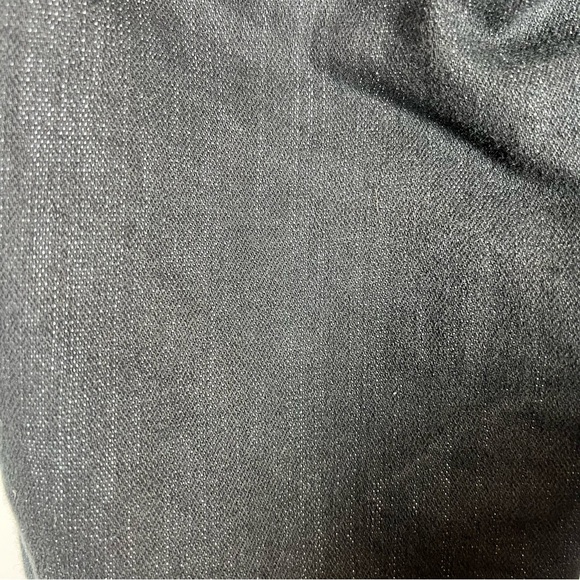 Tag Denim Jeans Embroidered Bootcut Black Dark Wash ID# 1067 Stretch Size 27 EUC - Picture 6 of 16